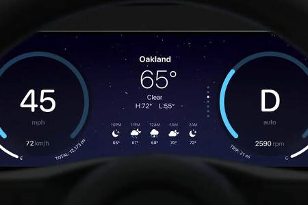 Apple Carplay Update mit neuen Designs und Steuerung von Komfortfunktionen im Auto.