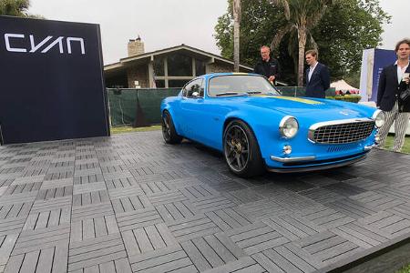 Cyan Volvo P1800