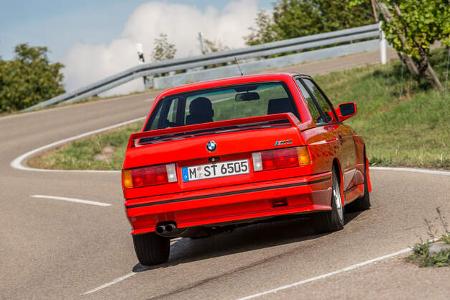 BMW M3, E30, Heckansicht