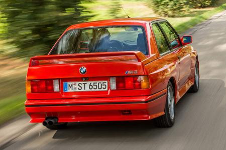 BMW M3, E30, Heckansicht