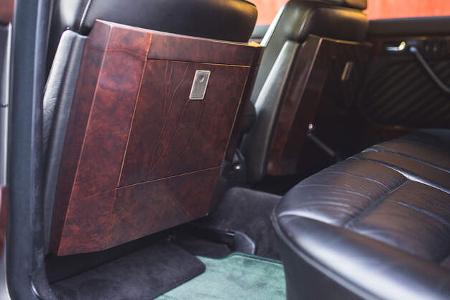 Mercedes-Benz W126 560 SEL AMG 6.0 S-Klasse V126 (1989) Fond Langversion Leder schwarz