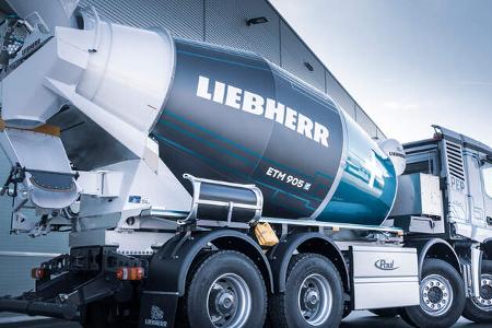 Elektro Betonmischer Mercedes Arocs Paul Liebherr