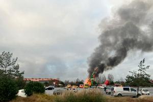 Technischer Defekt führte zu Feuer in "Karls Erlebnis-Dorf"