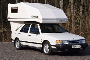 Raumschiff oder Camper? Nein, ein Saab Toppola