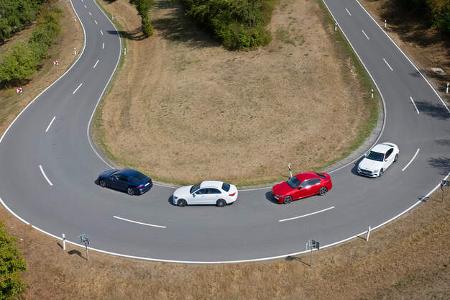 Alfa Romeo Giulia, Audi A4, Genesis G70, Mercedes-Benz C-Klasse