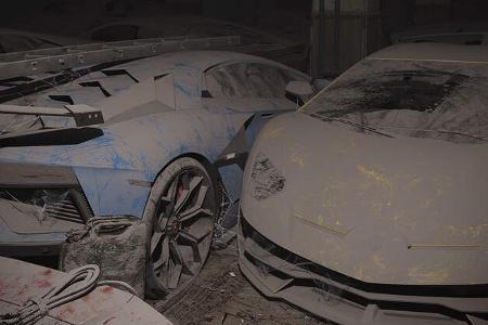 Barnfind Supersportwagen Scheunenfund Renderings