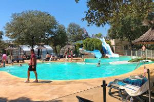 Weinberg-Camping in Südfrankreich