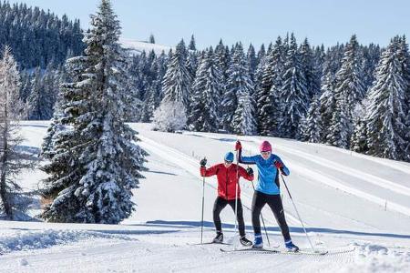 Cross country skiing in Herzogenhorn