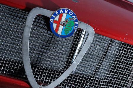Alfa Romeo T33/3, Emblem, Kühlergrill