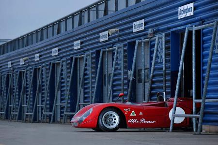 Alfa Romeo T33/3, Box, Seite