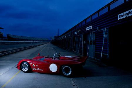 Alfa Romeo T33/3, Boxengasse