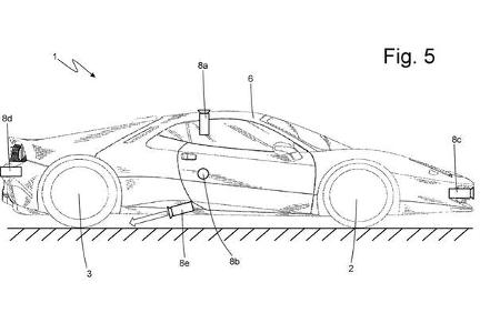 Ferrari Patent Kaltluft-Triebwerk Ferrari Patent Kaltluft-Triebwerk