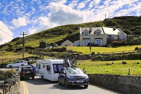 Irland Reise Strasse f