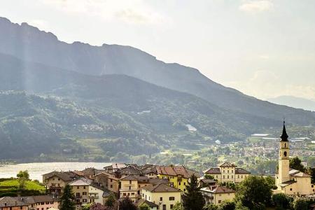 Caldonazzo See Abendstimmung