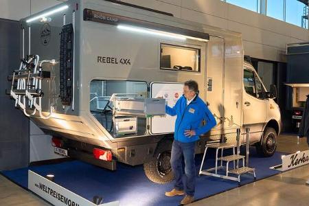 Heckgarage, Auszug, Expeditionsmobil