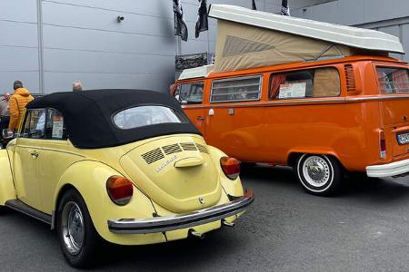 VW T2 Westfalia Camper Käfer Cabrio Techno Classica (2023)