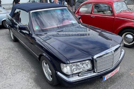 Mercedes 500 SEL W126 Cabrio-Umbau Techno Classica (2023)