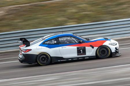 BMW M4 GT4, Seitenansicht