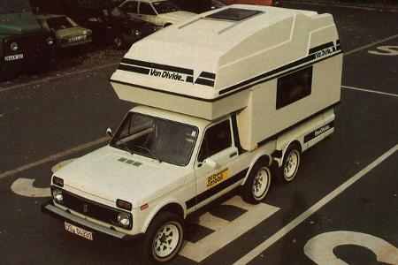kuriose Reisemobile Van Divide f