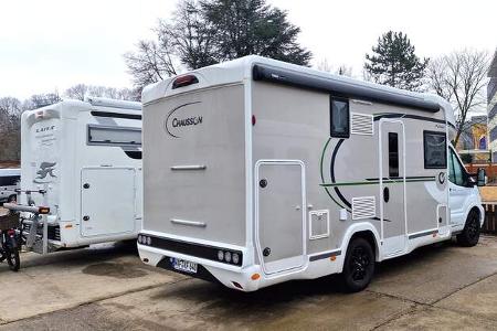 Stellplatz, Heck , Chausson 640
