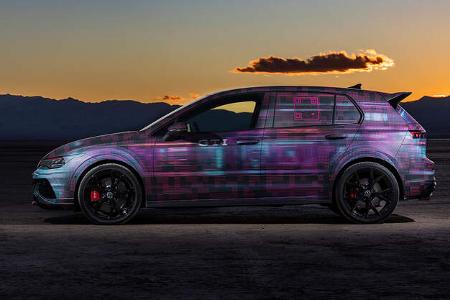 VW Golf 8 Facelift GTI Concept CES