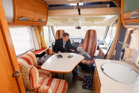 Hymermobil Sofa f