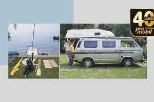 Kurioses Vintage-Campingzubehör