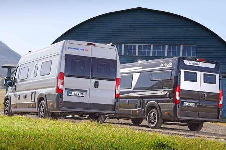 Eura Mobil Van 635 EB vs. La Strada Avanti E Heck f