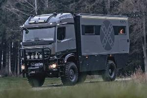 Offroad-Lkw wird zum Luxus-Wohnmobil