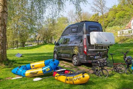 Wasserwandern Camping i