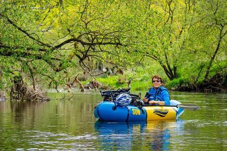 Wasserwandern Paddeln i