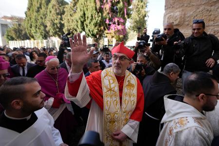 Der höchste Vertreter der katholischen Kirche im Heiligen Land, Pizzaballa, zeigt Solidarität mit den Palästinensern in Gaza.