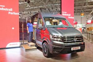 VW-Crafter-Campingbus mit 2-Meter-Betten