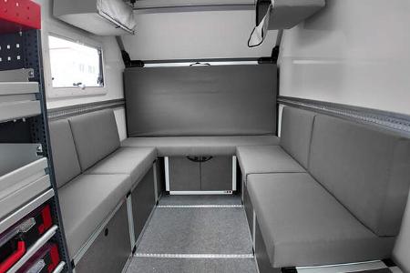 Wohnwagen LMC Modo Sitzgruppe