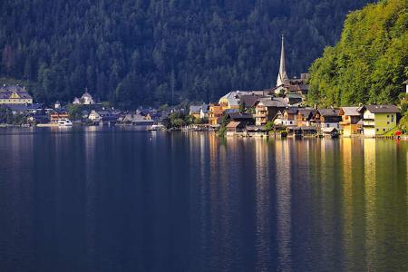 Wasser, Wald, Stadt, HŠuser, Malerisch