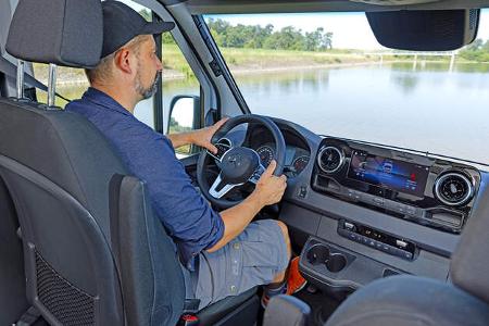 Neuheit Campervan Westfalia James Cook Fahren