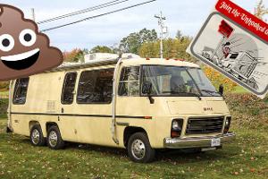 Das Wohnmobil mit der Kot-Kanone