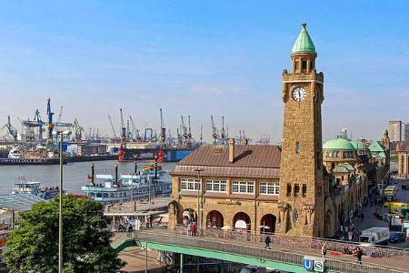 Hansestadt Hamburg Landungsbruecken