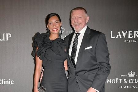 Lilian de Carvalho Monteiro und Boris Becker