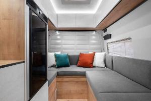 Campervan mit überraschendem Grundriss auf Crafter