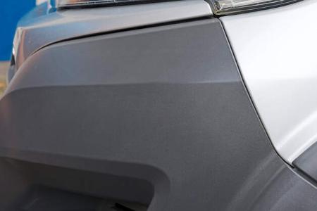 Kunststoffpflege am Reisemobil f