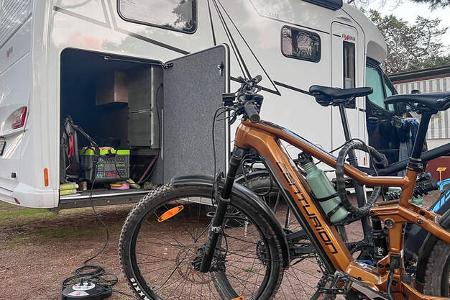 Dauertest Frankia Neo E-Bikes laden