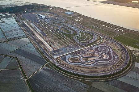 Hankook Teststrecke Technoring Taean Südkorea