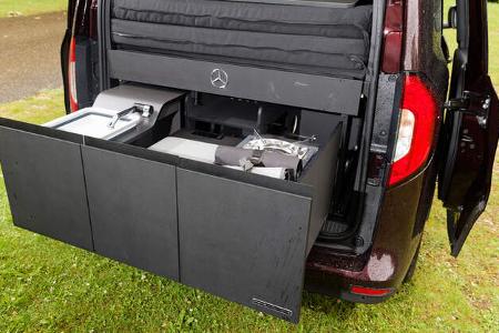 Mercedes Citan T-Klasse Campingbox im Heck