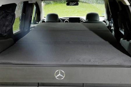 Mercedes Citan T-Klasse gemachtes Bett