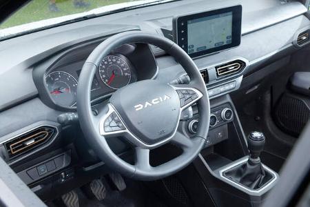 Dacia Jogger mit Campingbox Cockpit