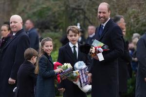 Fans beschenken Kate und Kinder beim royalen Weihnachtsfest