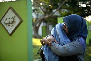 Gebete für die Opfer der Tsunami-Katastrophe von 2004