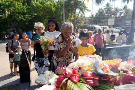 In Sri Lanka starben mehr als 35.000 Menschen.