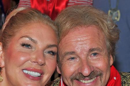 Karina Mroß und Thomas Gottschalk
